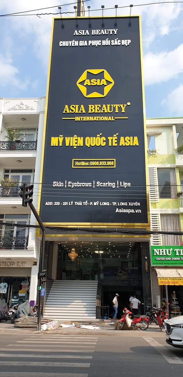 Thiết kế thi công bảng hiệu mặt dựng Spa uy tín nhanh chóng tại Hồ Chí Minh